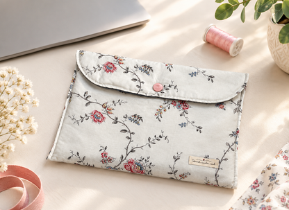 Pochette de protection pour tablette Ipad en tissu