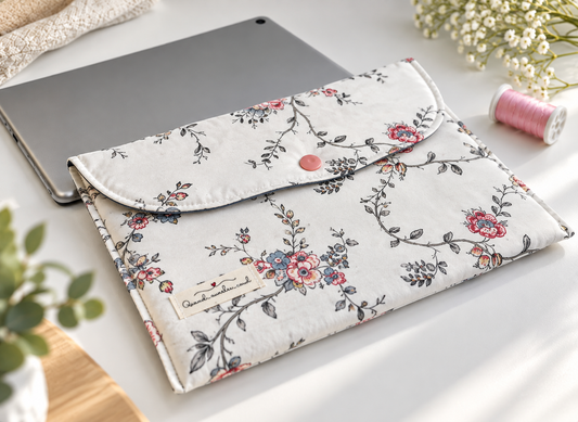 Pochette de protection pour tablette Ipad en tissu