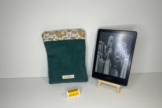 Pochette de protection fleurie pour Kindle