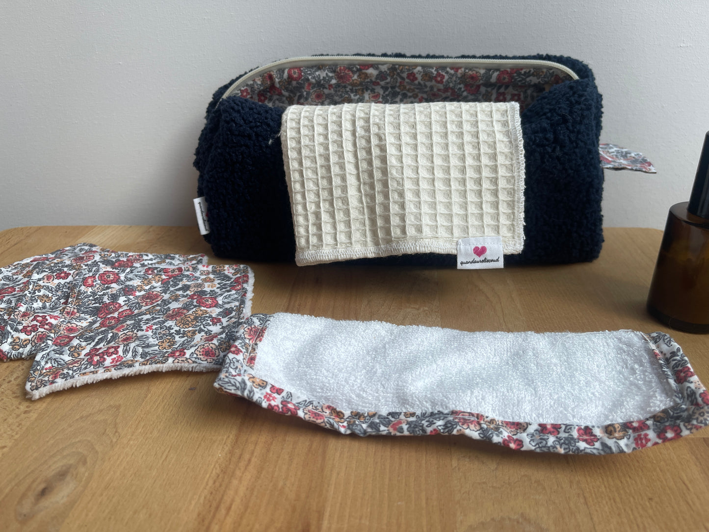 Mon kit beauté de voyage.