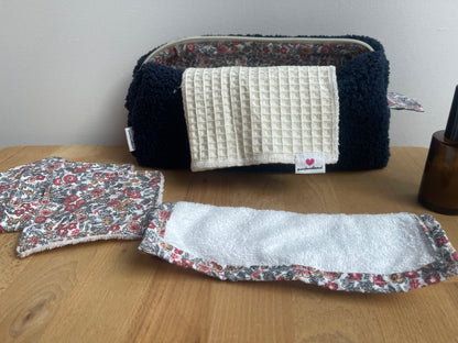 Mon kit beauté de voyage.