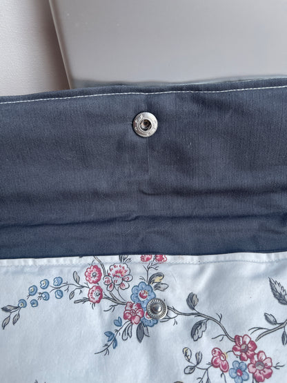 Ma pochette Ipad vintage fleurie