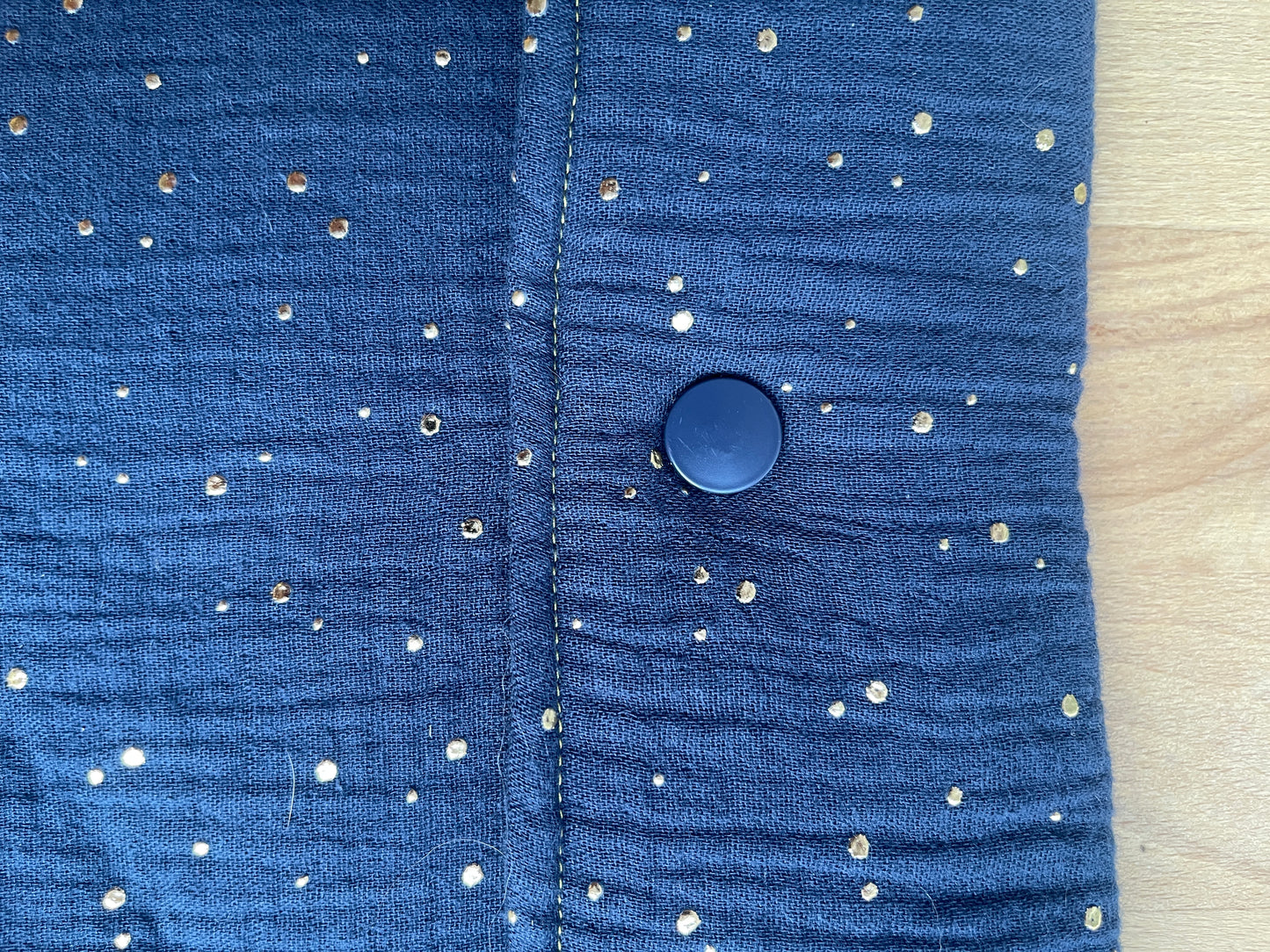Ma pochette iPad bleue nuit