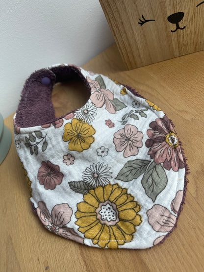 Mon bavoir fleuri