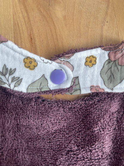 Mon bavoir fleuri