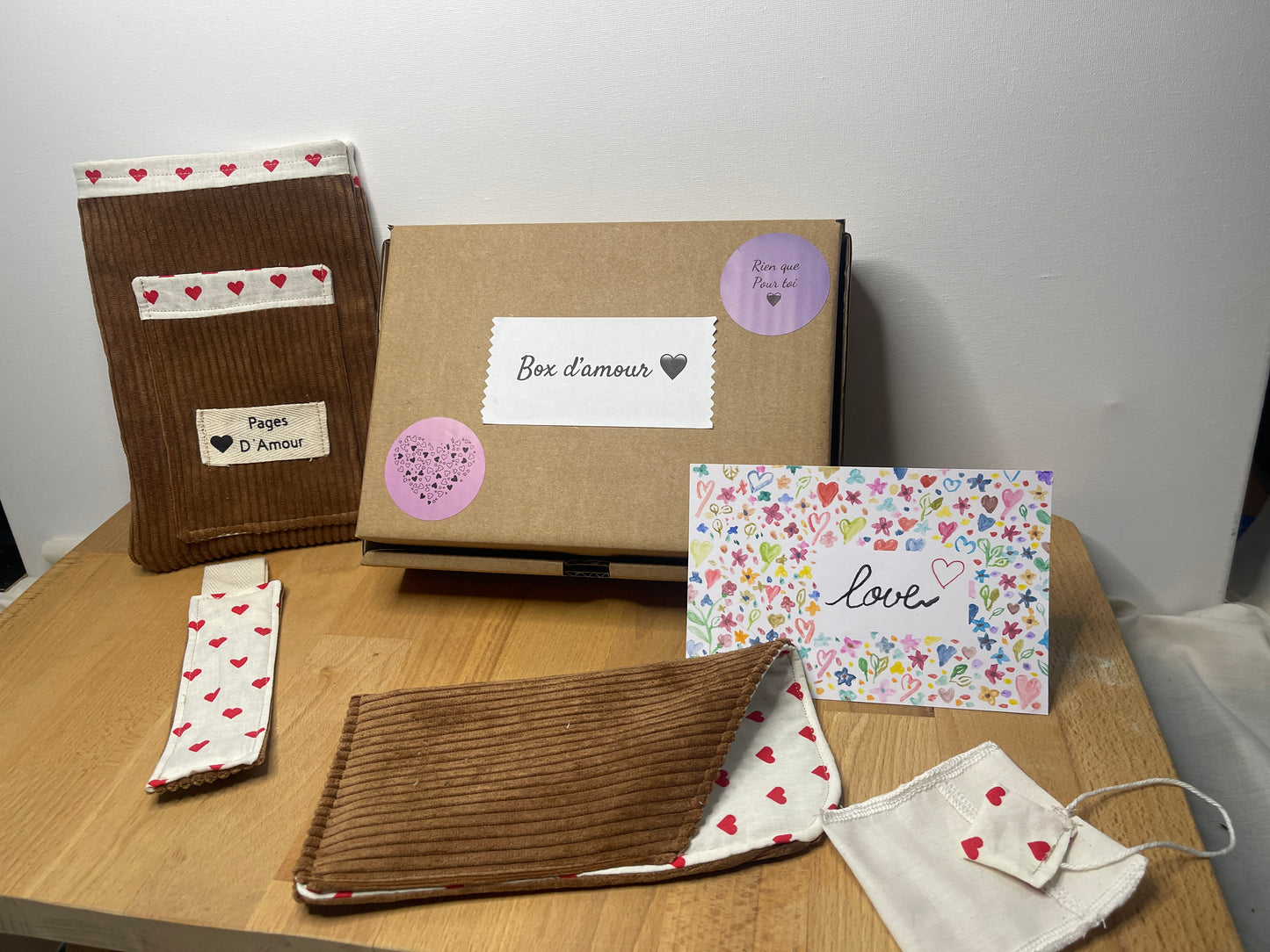 la box d'amour romantique