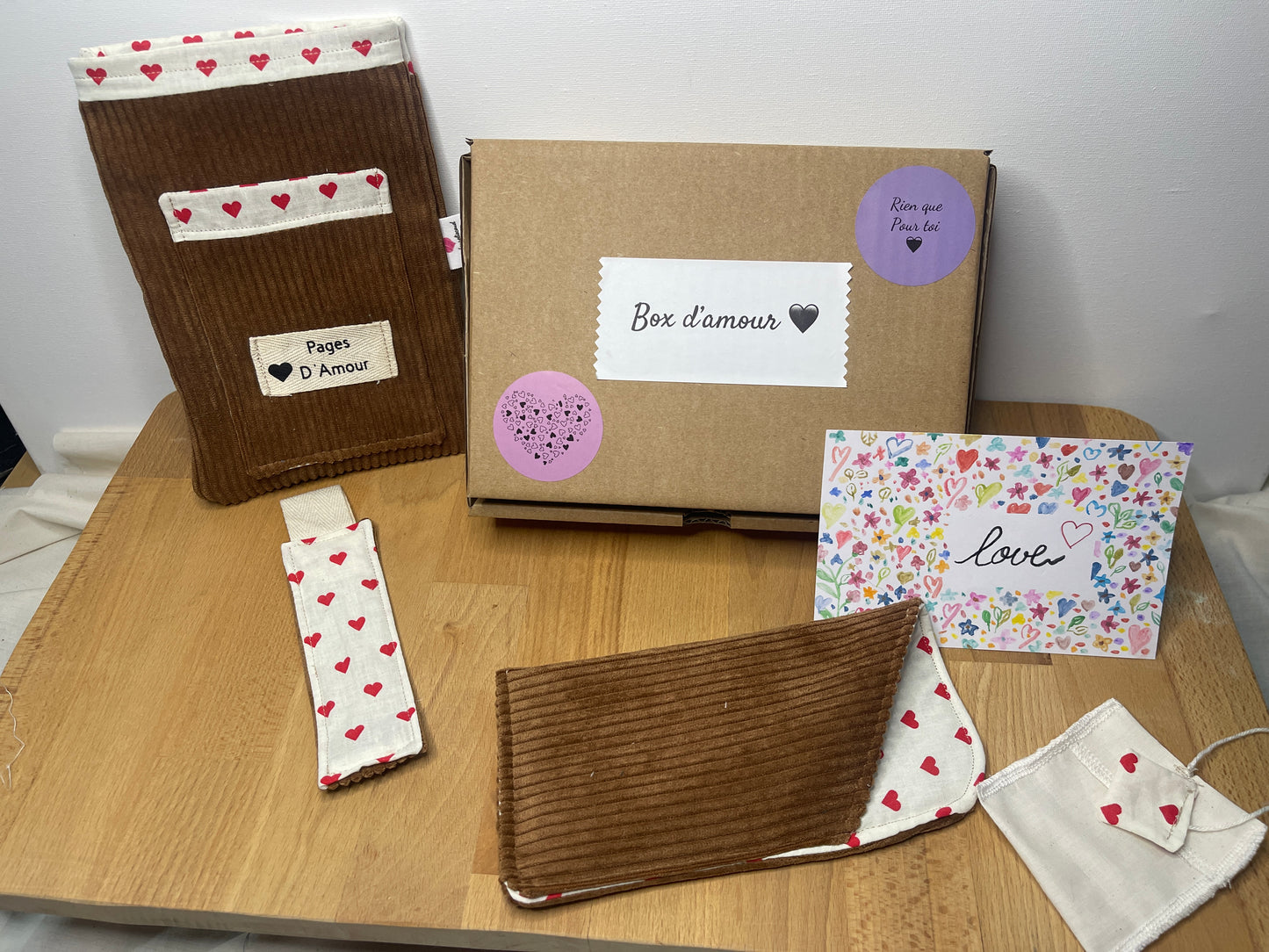 la box d'amour romantique