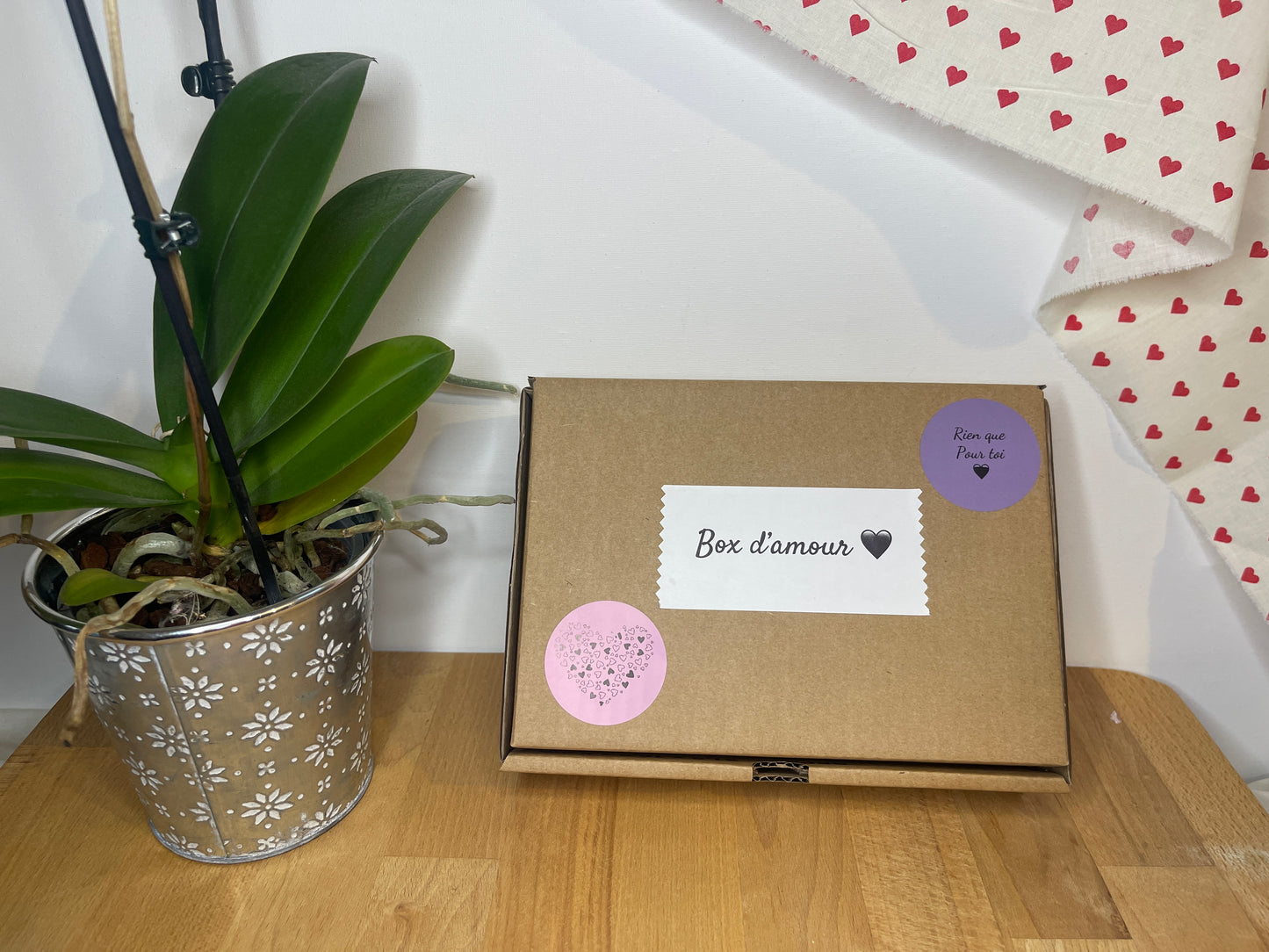 la box d'amour romantique
