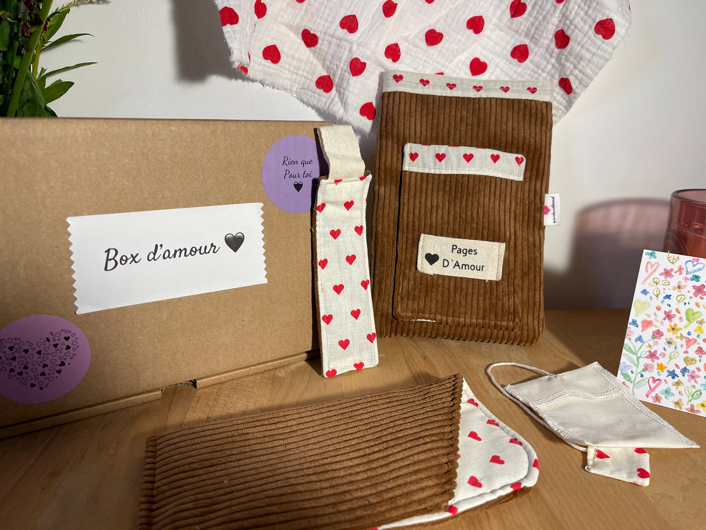 la box d'amour romantique